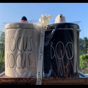 Rae Dunn HALLOWEEN canister hocus pocus